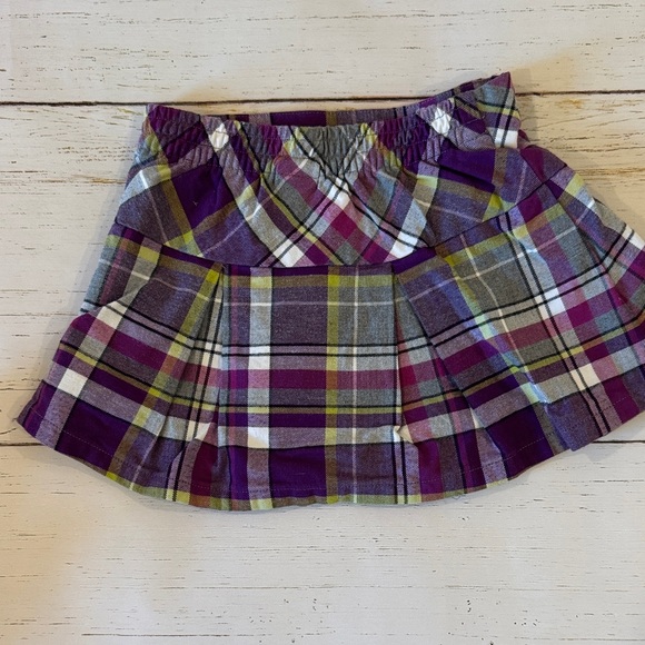 Janie and Jack Plaid Skirt and Cardigan Set - Picture 9 of 9